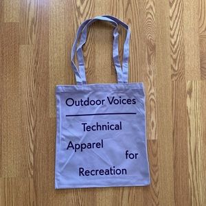 NWOT Outdoor Voices Signature Tote